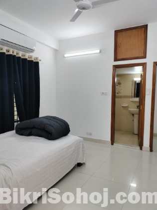 Comfort Furnished 3-Bedroom Flat Rent in Bashundhara R/A